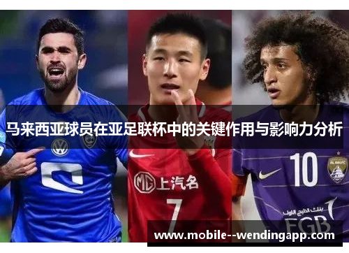 马来西亚球员在亚足联杯中的关键作用与影响力分析